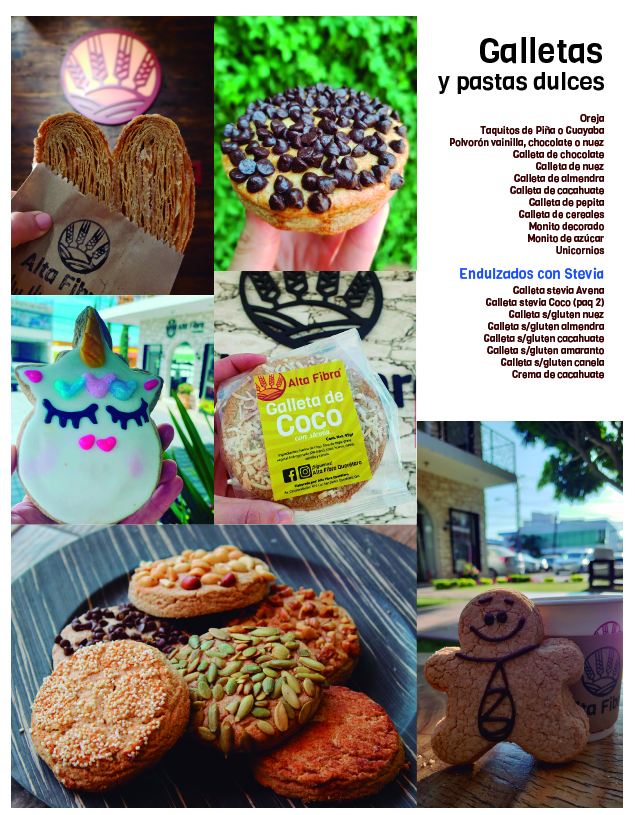 Alta Fibra Querétaro Menu - Image 2